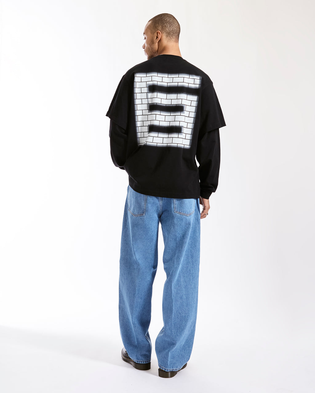 GoBoy The Wall - Oversized Long Sleeve T-Shirt