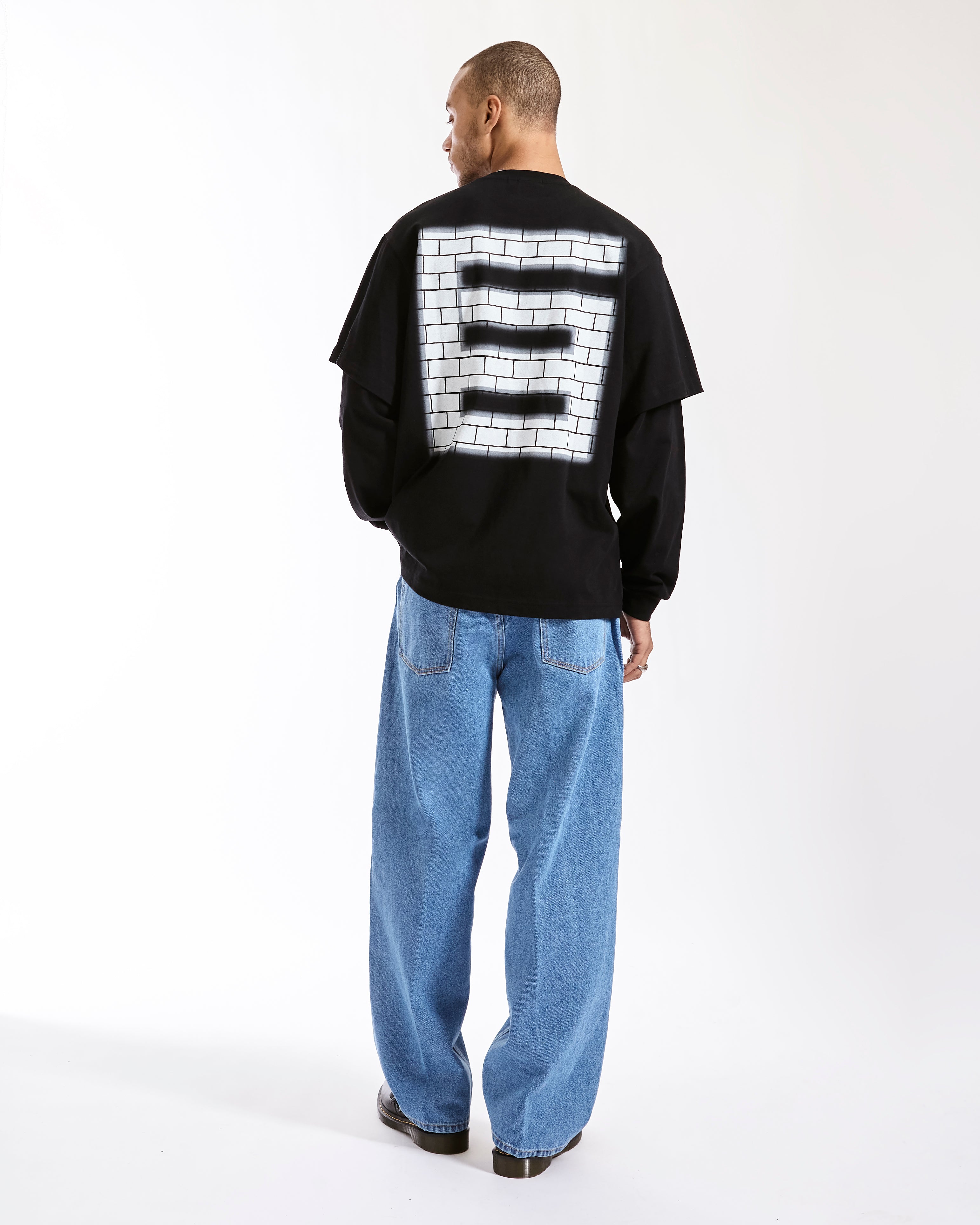 GoBoy The Wall - Oversized Long Sleeve T-Shirt