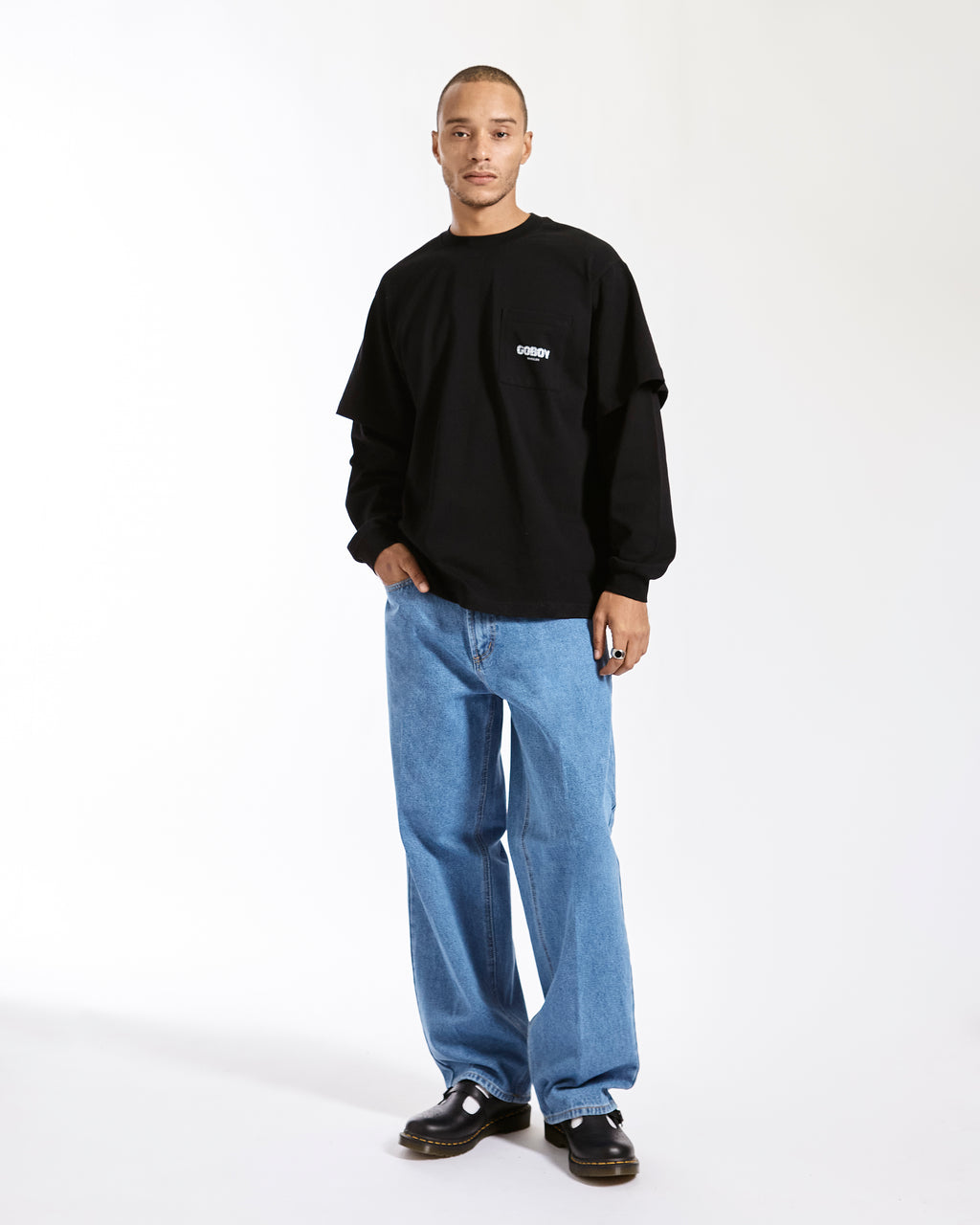 GoBoy The Wall - Oversized Long Sleeve T-Shirt