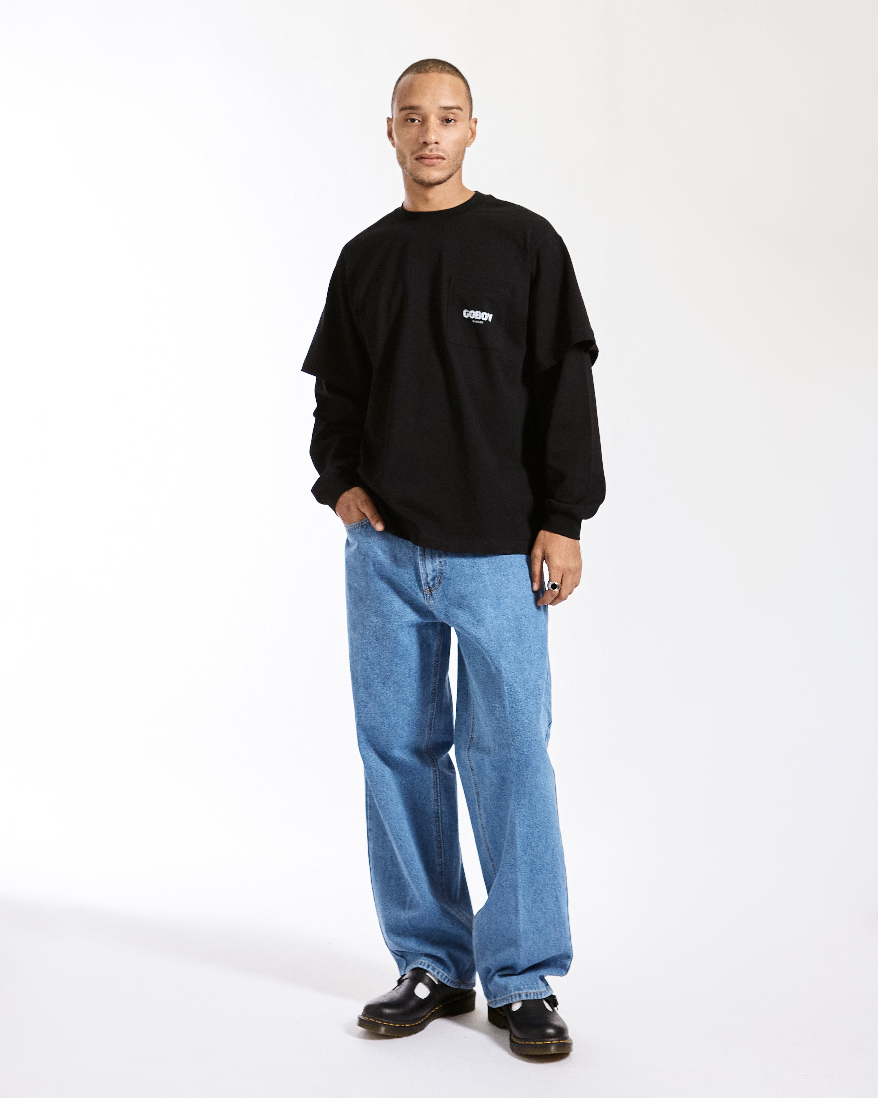 GoBoy The Wall - Oversized Long Sleeve T-Shirt