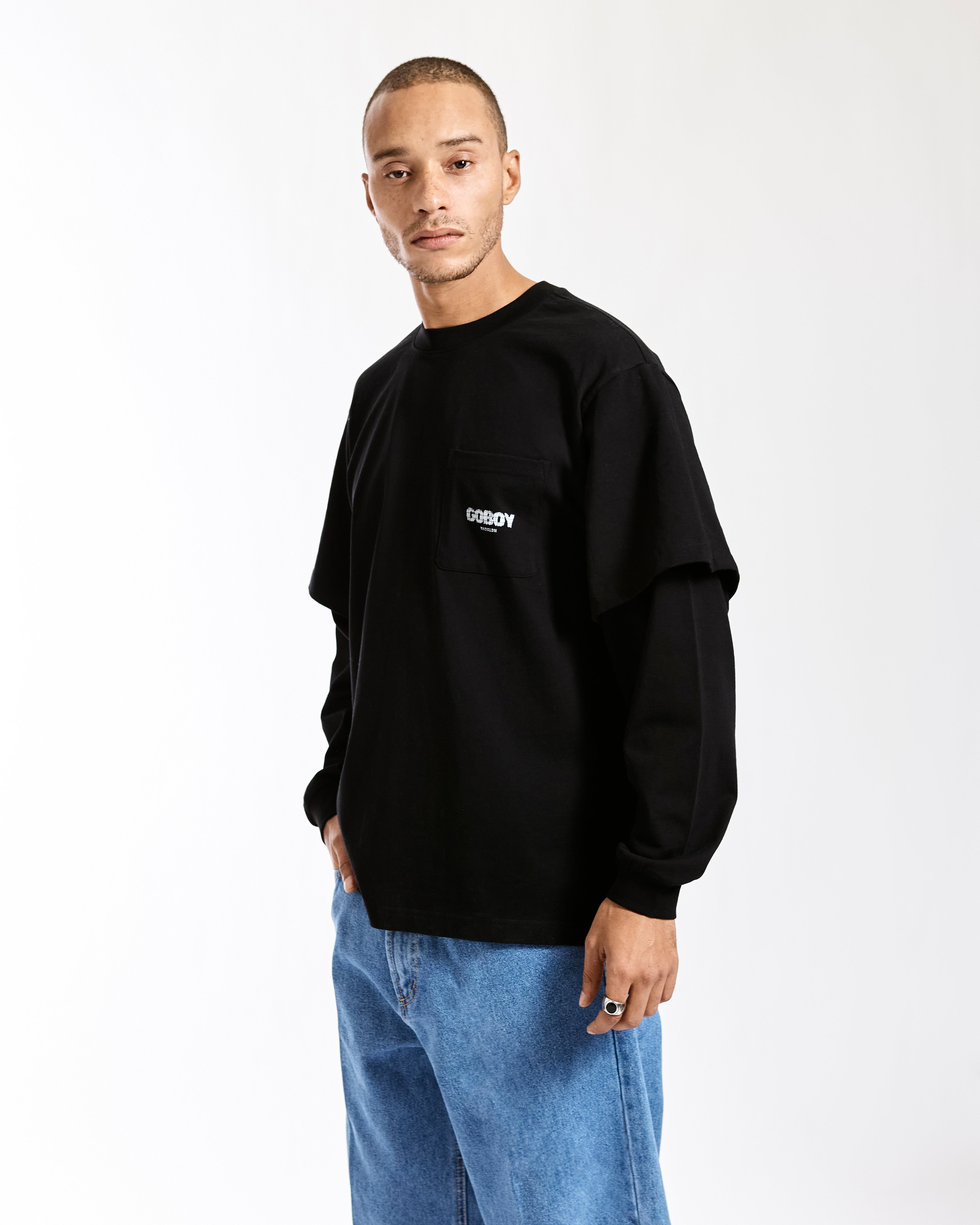 GoBoy The Wall - Oversized Long Sleeve T-Shirt