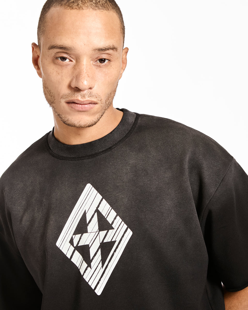 GoBoy Diamond Icon - Oversized Boxy T-Shirt