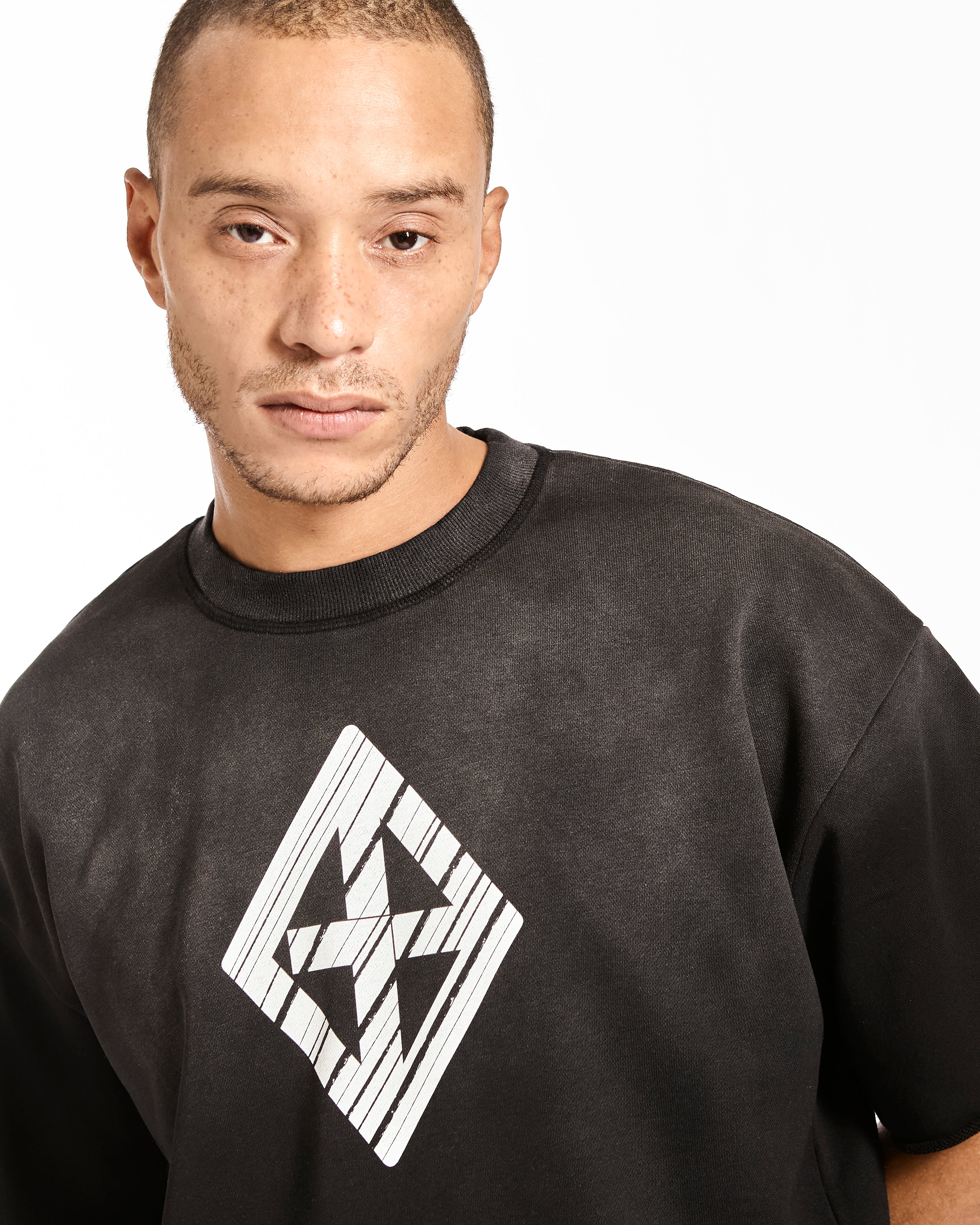 GoBoy Diamond Icon - Oversized Boxy T-Shirt