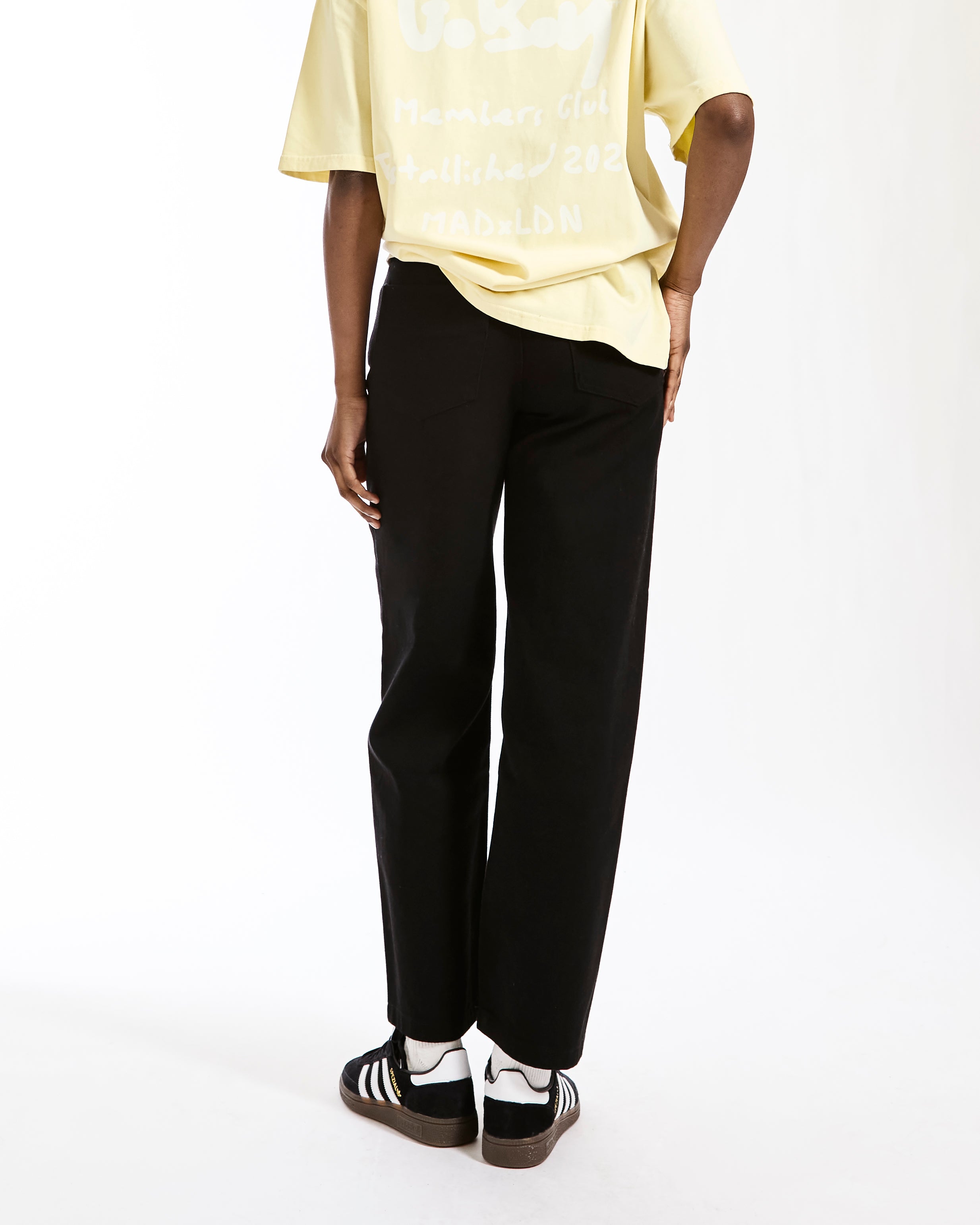 GoBoy Diamond Icon - Straight Leg Cotton Trousers