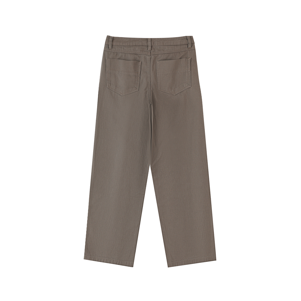 GoBoy Diamond Icon - Straight Leg Cotton Trousers